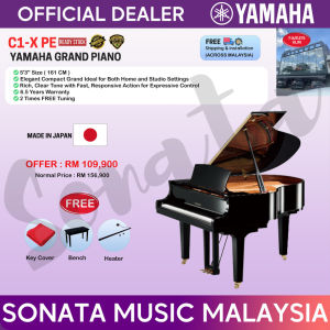 YAMAHA MUSIC ORIGINAL QUALITY C1-X SH3 PE JAPAN MADE GRAND ACOUSTIC SILENT PIANO STUDENT AT PRACTICE