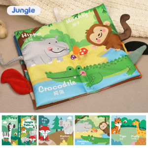 DreamBaby Buku Kain Bayi Anak / 3D Buku Kain Anak / Lucu Buku Bantal Bayi