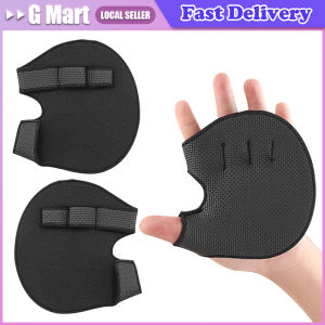 1Pair Weight Lifting Training Gloves Palm Protection Women Men Fitness Sports Gymnastics Grips Pull Ups Weightlifting Workout