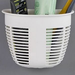 Non Drilling Wall Hanging Basket Adhesive Wall Hanging Basket No Drilling Toiletries Rack