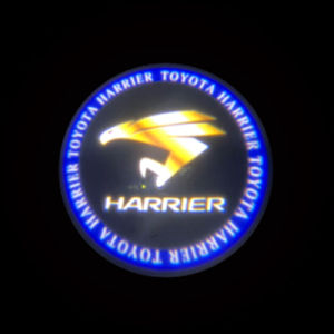 2pcs LED Door Welcome Light for Toyota Harrier XU60 XU80 Logo Projector Lamp Original Installed Laser Interior Lamp