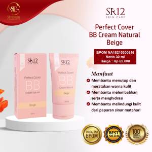 BB cream sr12 / BB krim natural sr12 / pelembab wajah waterprof / foundetion waterprof / pelembab anti air