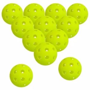 12/24Pcs 40 Holes Pickleball Balls For Outdoor Courts/Training Pickleball Ball/Ibat ibang kulay