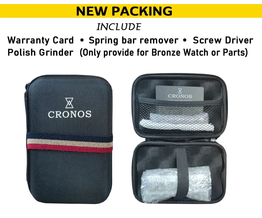 GRFQA Cronos Dive Watch 37mm BB54 PT5000 Automatic Movement Men