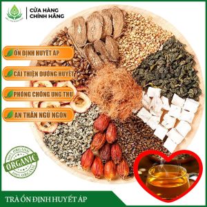 [CHÍNH HÃNG] Trà Ổn Định Huyết Áp Giảm Đường Huyết Định Áp An Mộc Trà tại Siêu Thị Thảo Mộc