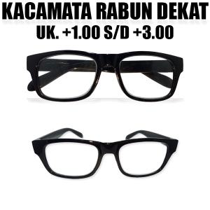 Kacamata Baca Lensa Plus +1.00 s/d +3.00 Kacamata Pria Wanita Reading Glasses