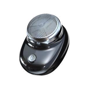 Mini Electric Shaver For Men USB Rechargeable Pocket Shaver Travel Beard Trimmer Washable Blade
