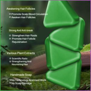 Pure Handmade Cleansing and Nourishing Hair Soap