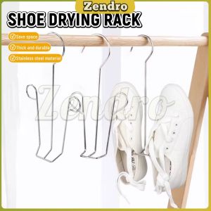 ZEO Stainless Steel Shoes Drying Hanger Shoes Drying Rack Hanging Shoe Organizer Space Saving 1Pc