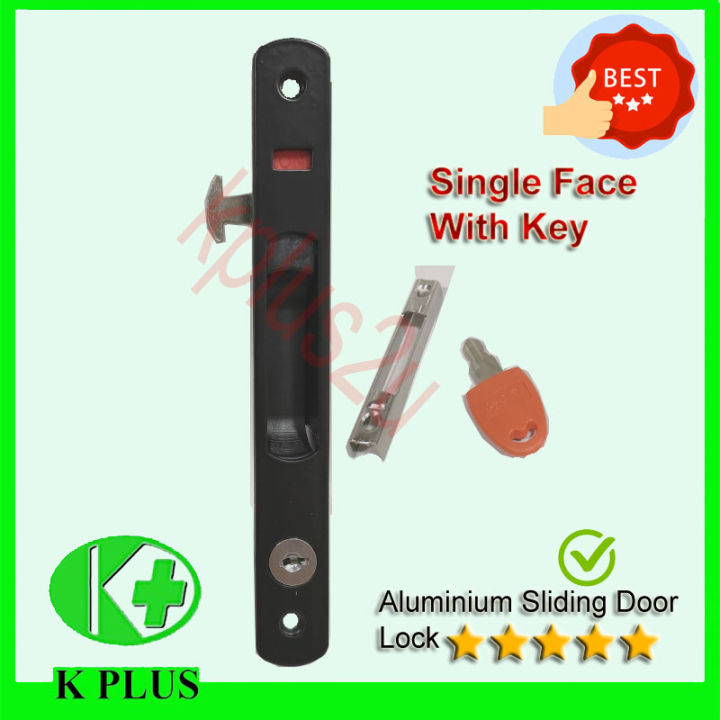 Aluminium Sliding Door Lock Single Side Lock Pintu Gelongsor aluminium
