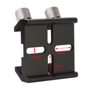 SVBONY SV224 Universal Dovetail Base for Finder Scope Ideal for Installation of Finder Scope Green Pointer Bracket for Optical Telescope