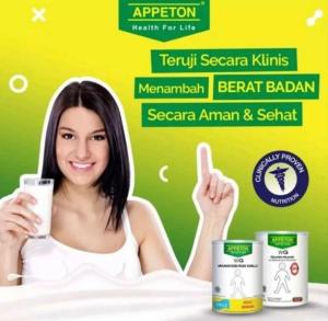 APPETON WEIGHT GAIN - Susu Gemuk Penambah Berat Badan & Nafsu Makan Halal BPOM