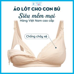 [Hoàn tiền 6%] Áo Lót Cho Con Bú | Áo Ngực Bầu Viền Ren| Chống Chảy Xệ | Hàng Việt Nam