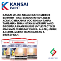KANSAI SPLESH 2,5 LT CAT TEMBOK EKSTERIOR TAHAN CUACA EXTREME 2,5 LT CAT DINDING. 