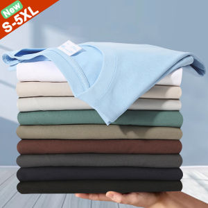 10Colors Free Ship T-Shirts Men Clothing SONONA Short Sleeves Summer Plus Size 4XL 5XL Cotton Top Casual Tshirts Male Tee Shirts