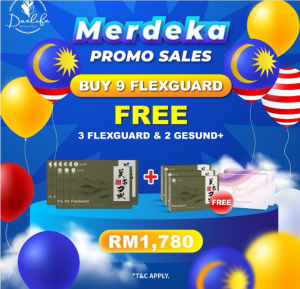 Daelife.Wellness Ready Stock Daelife x FlexGuard 加强版 Authentic Stock 正品 1Box Contain 30Sachets 一盒30包