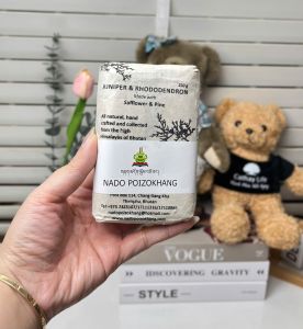 Bột xông Nado Poizokhang Bhutan/ Nhang Hữu Cơ Thủ Công Nhang Thơm Cúng Phật