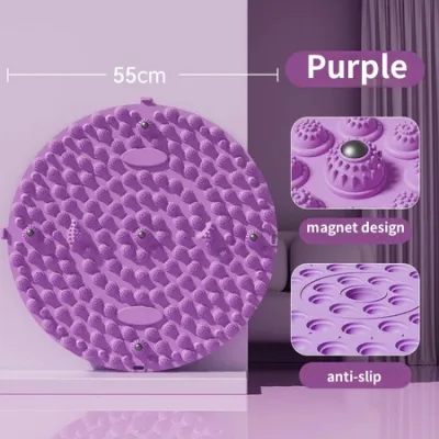 Large Magnetic Acupressure Plate Board Thin Waist Slim Belly Foot Massage Mat 指压板足底按摩 慢跑锻炼健身
