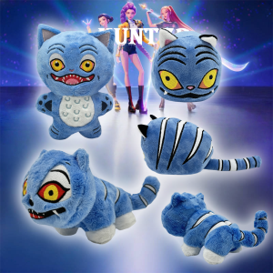 Kpop Demon Plush Toys Game Hunters Tiger Stuffed Toy Doll Blue Tiger Animals Plushie Birthday Gifts