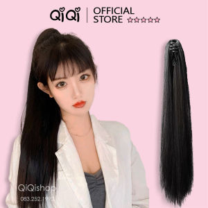Tóc giả nữ ngoạm đuôi CAO CẤP. Tóc thẳng dài nữ tính
