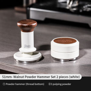 Bincoo óc chó bột búa đặt 51mm / 58mm Máy pha cà phê Espresso Bình đựng cà phê Rắn bột Báo Chí bột cà phê Báo Chí Máy xay cà phê