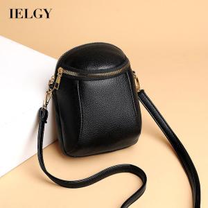 IELGY Túi Đeo Chéo Mini Thời Trang Có Khóa Kéo Đựng Điện Thoại Di Động