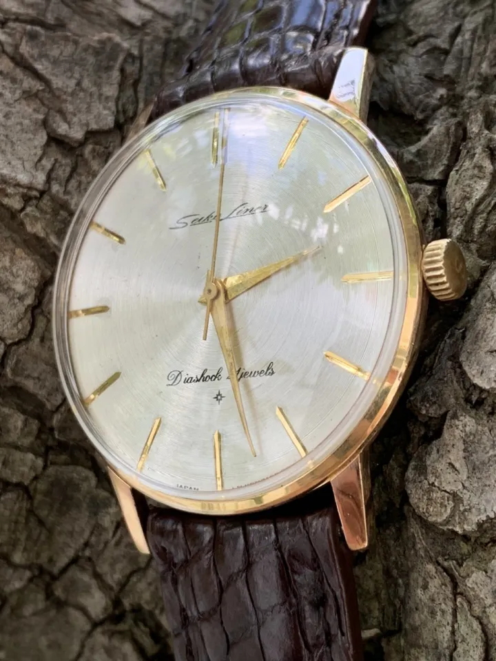新品ベルト/稼働】クイーンセイコー 23石 ゴールド 手巻き 2針 腕時計