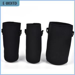 【E-WOITD】 1x Neoprene Water Bottle Carrier Insulated Cup Cover Bag Holder Pouch with Strap