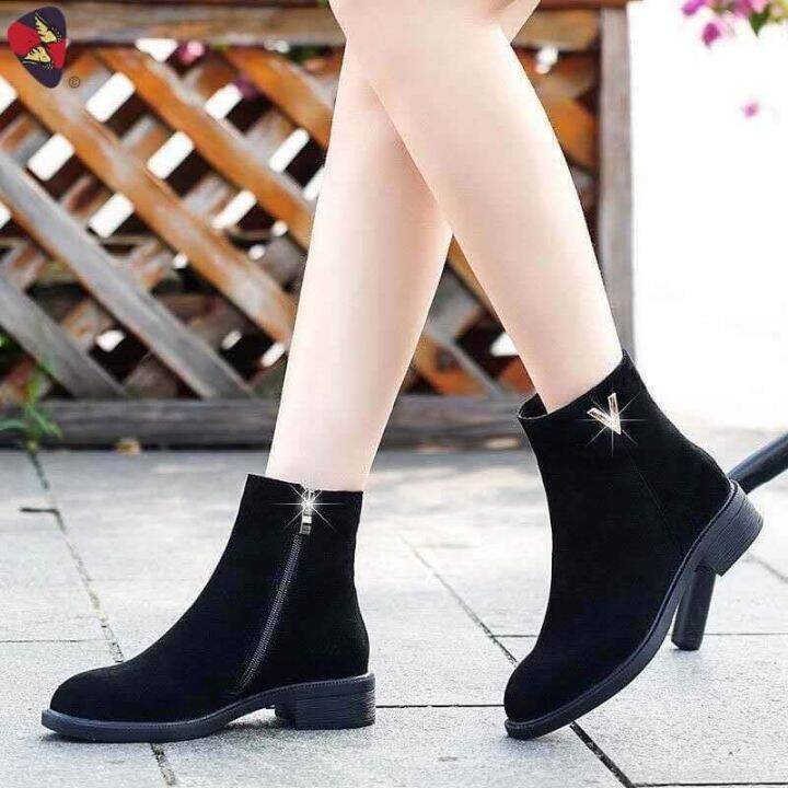 Ankle boots clearance lazada