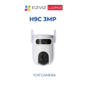 Camera WIFI EZVIZ H9C 3MP/5MP Ống kính kép liên kết thông minh Quay quét toàn diện Phát hiện người & xe cộ