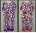 [2XL/3XL] Baju Tidur Batik Indonesia Aladdin PTG DADA Soft Cotton Premium Quality Size Jumbo / Women Maxi Night Dress. 