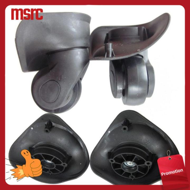 MSRC A08 Customs Box Spinner Caster Rubber Wheels Hand Spinner Luggage