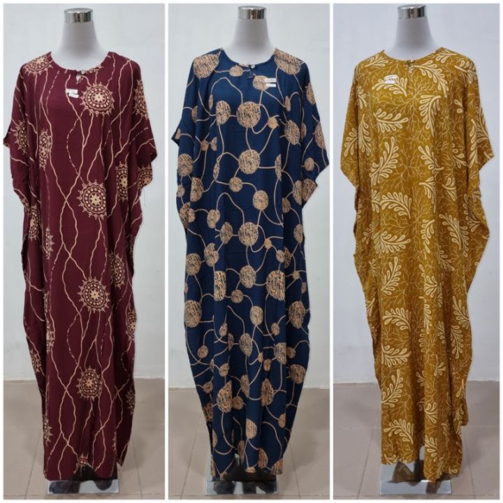 KAFTAN KELAWAR BATIK EKSKLUSIF DESIGN PEMBORONG & PERUNCIT