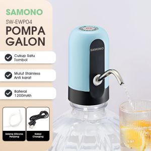 SAMONO Vacuum Sealer Air Pump Mesin Pompa Vakum Plastik Makanan Rechargable SW-VAP10