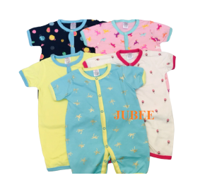 Set 5 bộ body Đùi liền quần nút giữa Việt Nam dành cho bé 0 - 2 tuổi( Màu ngẫu nhiên )bodysuit sleep suit body cộc tay body chip bodychip body liền thân body liền quần body cho bé
