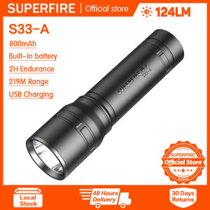 SUPERFIRE Y16 heavy duty flashlight rechargeable waterproof high power super bright long range multiple modes aluminium alloy large led torch for outdoor hiking household camping