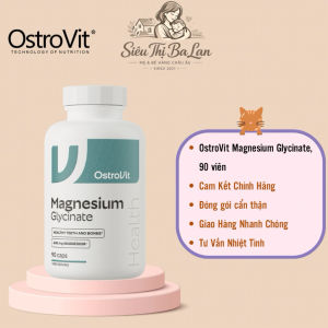 Thực Phẩm Bổ Sung OST ROVIT MAGNESIUM GLYCINATE 400mg (90 Viên) - Cải Thiện Giấc Ngủ - SẢN PHẨM ĐƯỢC YÊU THÍCH TRÊN THỊ TRƯỜNG HIỆN TAY DÙNG RẤT TỐT LUÔN Ạ ĐẢM BẢO DÙNG RẤT THÍCH KHÁCH YÊU TRẢI NGHIỆM ỦNG HỘ SHOP NHÉ