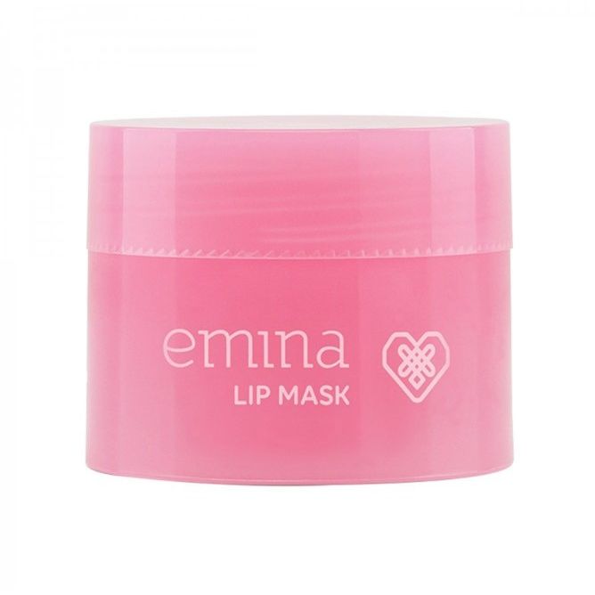 Emina Lip Mask | Masker Bibir | Pelembab Bibir | Sleeping Lip Mask Shea Butter Natural Oil BPOM + HALAL