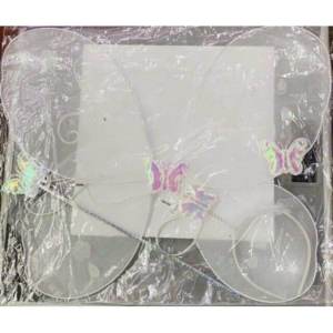 Princess Butterfly Costume Set for Girls - Fairy Wings for Theme Party Girl Princess Costume