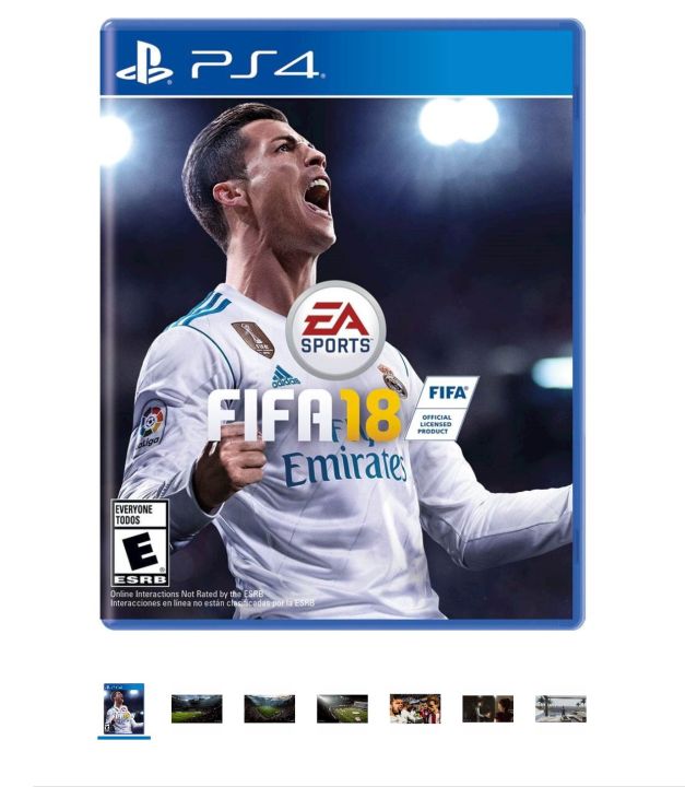 FIFA 18 (English Version), Playstation Game, PS4 Games, Mint