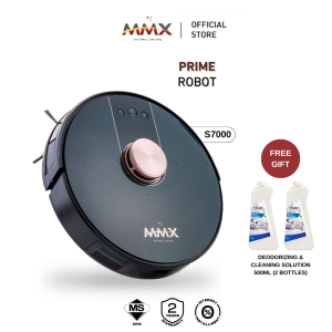 MMX Prime S7000 Navigasi Laser Basah & Kering Pintar APP Kawalan Suara Pembersih Robot Pintar 5kPa