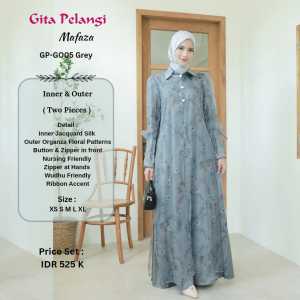 GAMIS GP-GO05 BY GITA PELANGI KEKINIAN MODERN TRENDY ELEGANT MODIS BEST SELLER