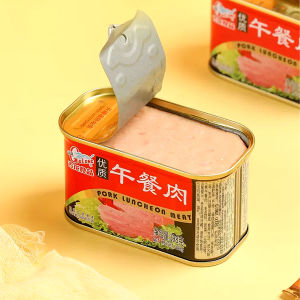 LUNCHEON MEAT 340G GULONG PREMIUM PORK PORK CANNED GOODS MEAT LOAF Food Instant