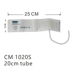 6 Size of Single Tube Disposable Blood Pressure Cuff Nibp Cuff Non-woven Bp Cuffs for Edan Biolight Comen Patient Monitor