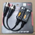 BALUN บาลัน (8MP) 600 เมตร / balun (8MP) 600 m. (X 2 ชิ้น) Balun cctv balun HD บารัน Passive Balun Balun สำหรับงาน CCTV บารัน สำหรับกล้องวงจรปิด รับสมัครดีลเลอร์ทั่วประเทศ. 