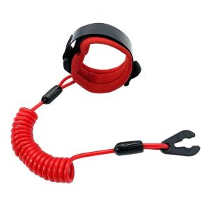 Kill Switch Lanyard with Wrist Strap Marine Emergency Tether Replacement 160cm/63inch Long