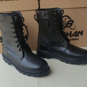 sepatu pdl cobra 100% kulit sapi motif jeruk TNI AD AL AU POLRI BRIMOB GEGANA pdl satpam security banser linmas pol pp damkar