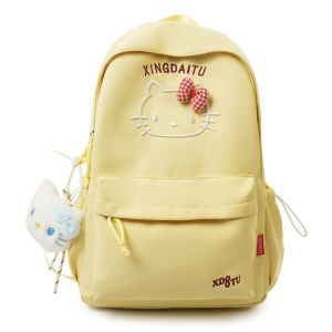 AE Japanese-style cute cat student backpack large-capacity cartoon backpack for middle and high school versatile for going out sweet style double-shoulder bag