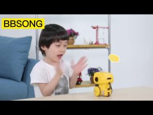 Emo Robot Smart Dance Voice Command Sensor Singing Dancing Repeating Robot Toy for Kids Boys and Girls Talkking Robots