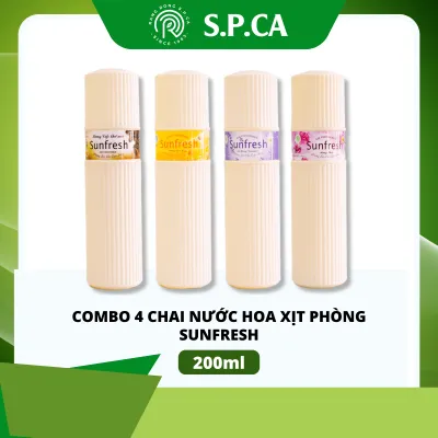 Combo 4 chai nước hoa xịt phòng khử mùi hiệu quả lưu hương lâu đến 6h – SPCa000025